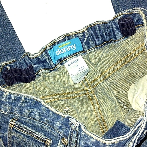 ☆GUC☆Girls OLD NAVY Light Wash~Skinny Straight~Stretchy Denim Jeans☆12Girl/Teen☆ - Picture 9 of 14